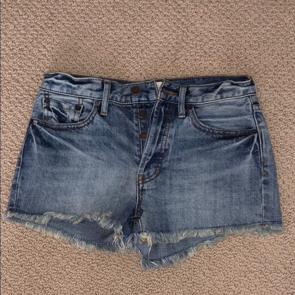 Free People Jean Shorts